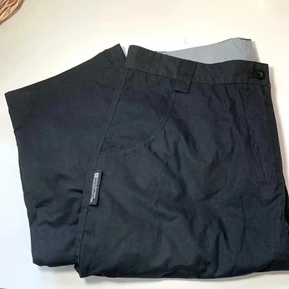 Mountain Warehouse Expedition Women’s Convertible hiking trouser  Black Size 6 - Picture 1 of 11
